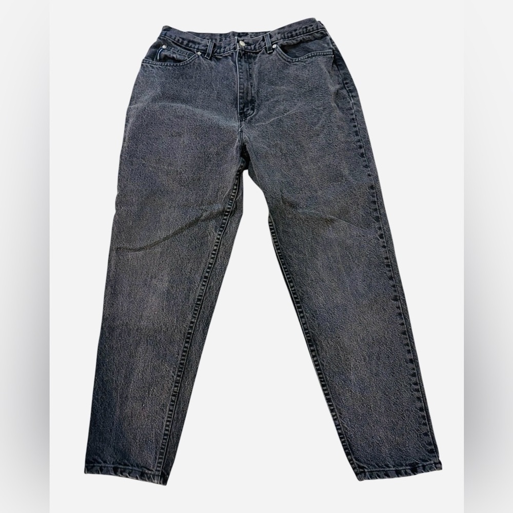 Faded Glory  Vintage Black jeans, size 16M Straight Leg 100% Cotton